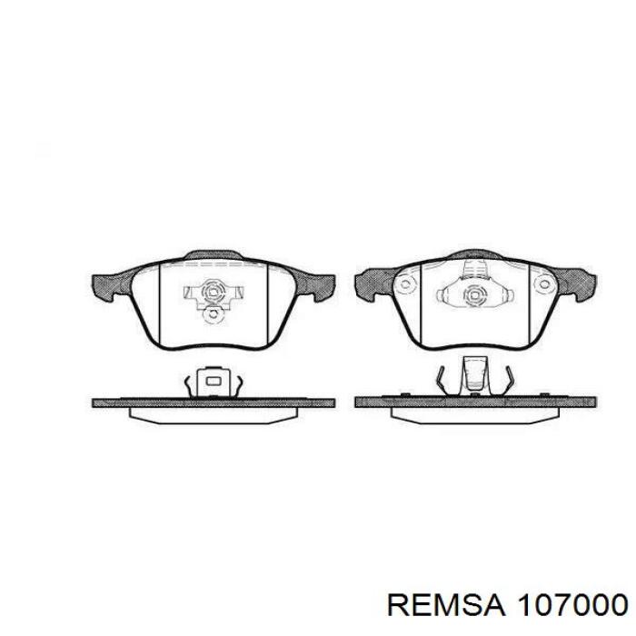 Sapatas do freio dianteiras de disco Remsa 107000 preço, a partir de 45,56 USD