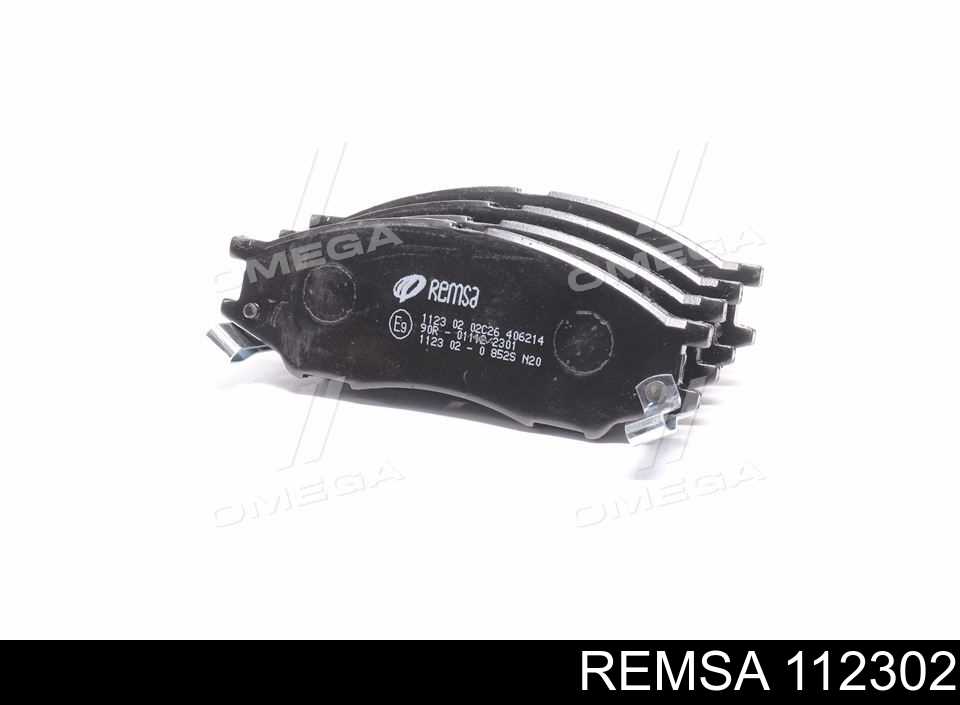 Sapatas do freio dianteiras de disco Remsa 112302 preço, a partir de 47,00 USD