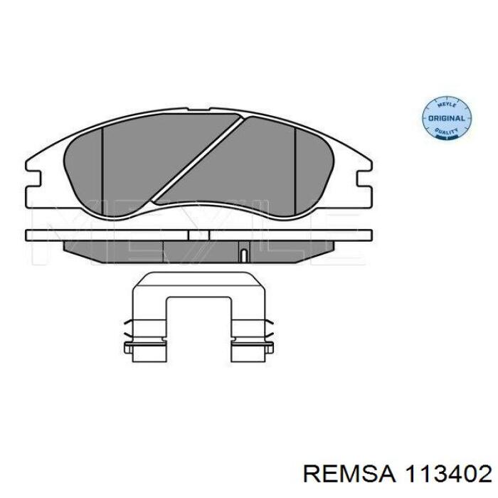 Compre 113402 Remsa Sapatas do freio dianteiras de disco