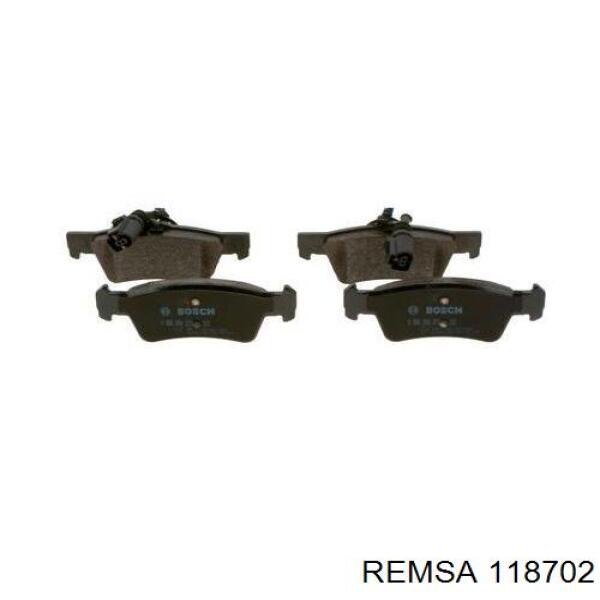 Compre 118702 Remsa Sapatas do freio traseiras de disco