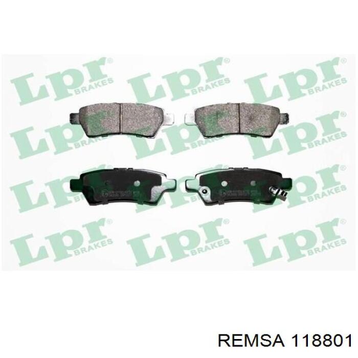 Compre 118801 Remsa Sapatas do freio traseiras de disco