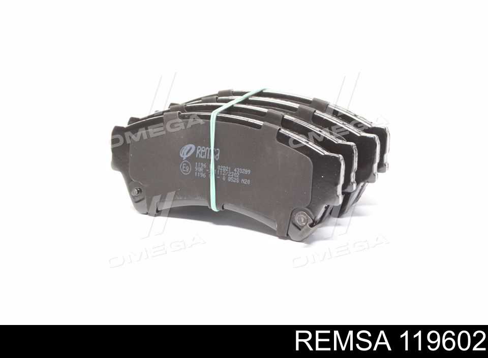Sapatas do freio dianteiras de disco Remsa 119602 preço, a partir de 41,00 USD