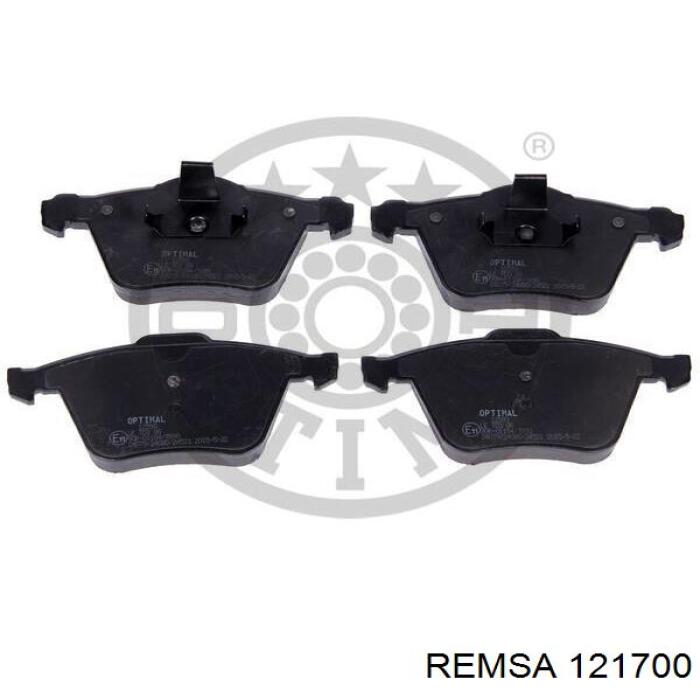 Compre 121700 Remsa Sapatas do freio dianteiras de disco