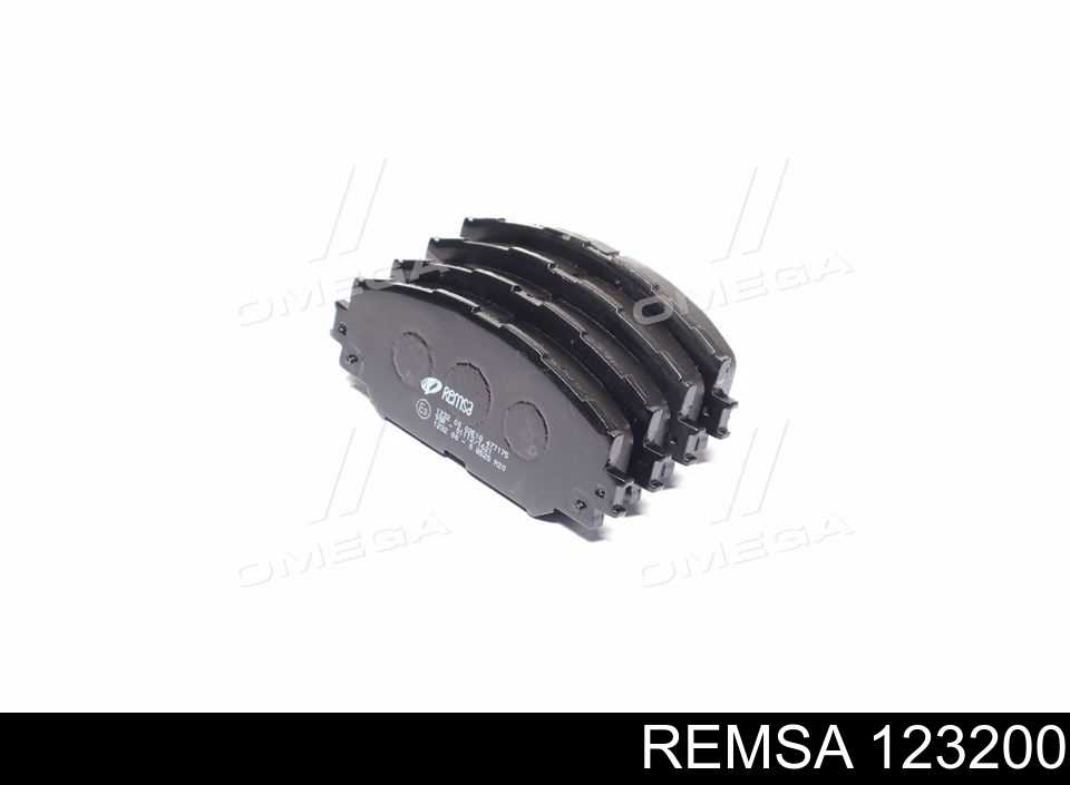 Sapatas do freio dianteiras de disco Remsa 123200 preço, a partir de 26,70 USD