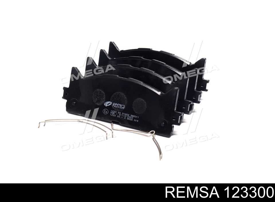 Sapatas do freio dianteiras de disco Remsa 123300 preço, a partir de 34,10 USD