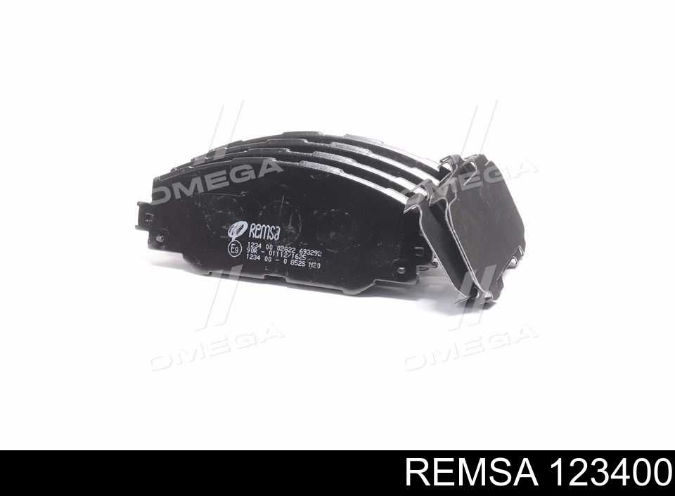 Sapatas do freio dianteiras de disco Remsa 123400 preço, a partir de 35,47 USD