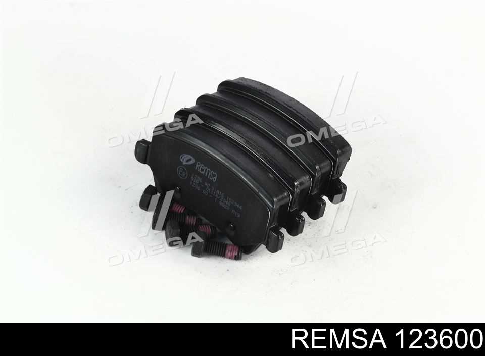 Sapatas do freio traseiras de disco Remsa 123600 preço, a partir de 38,11 USD