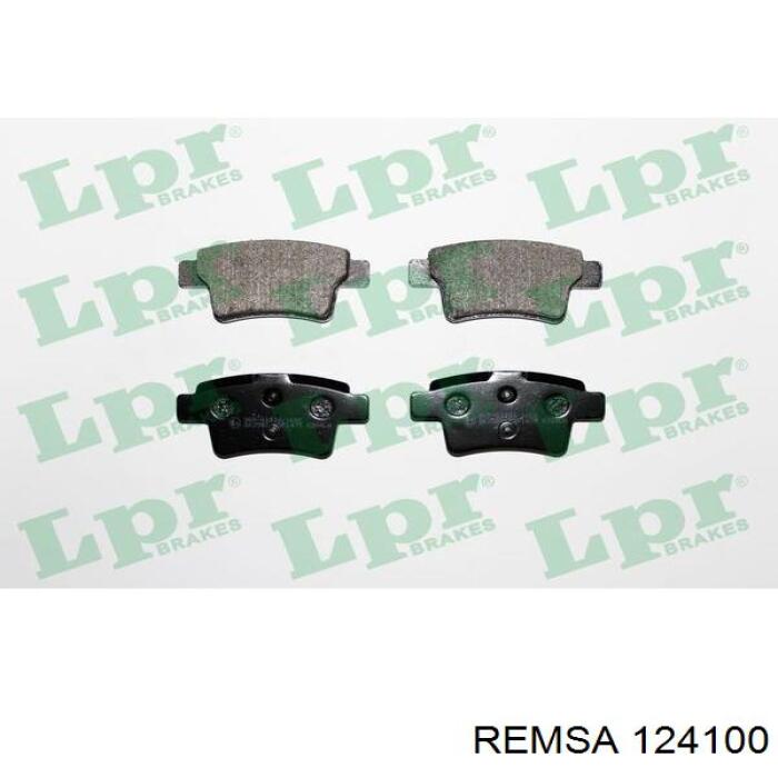 Compre 124100 Remsa Sapatas do freio traseiras de disco