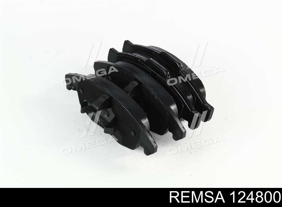 Sapatas do freio dianteiras de disco Remsa 124800 preço, a partir de 29,63 USD