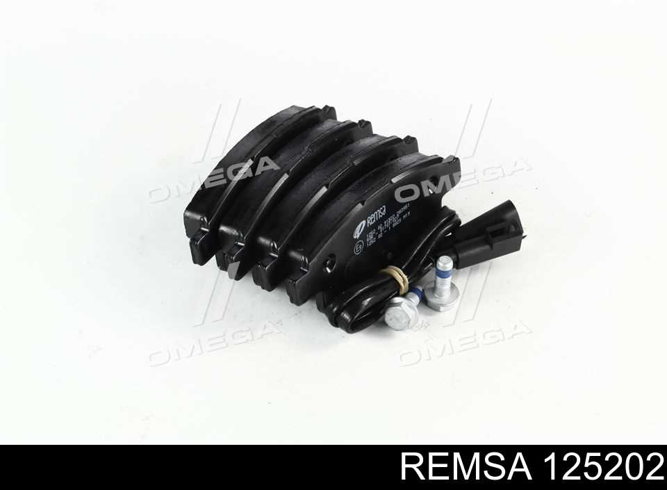 Sapatas do freio traseiras de disco Remsa 125202 preço, a partir de 29,69 USD