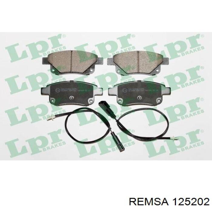 Compre 125202 Remsa Sapatas do freio traseiras de disco