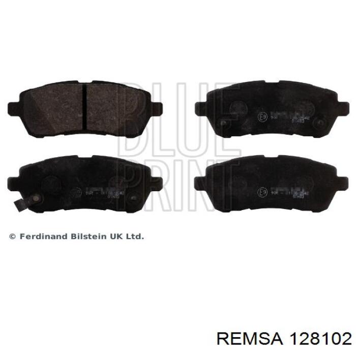 Sapatas do freio dianteiras de disco Remsa 128102 preço, a partir de 22,53 USD