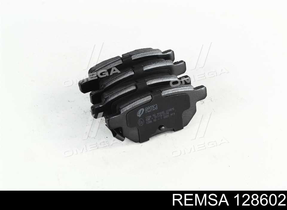 Sapatas do freio traseiras de disco Remsa 128602 preço, a partir de 19,38 USD