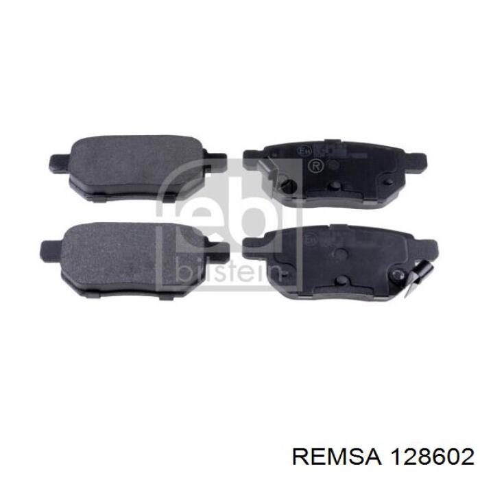 Compre 128602 Remsa Sapatas do freio traseiras de disco