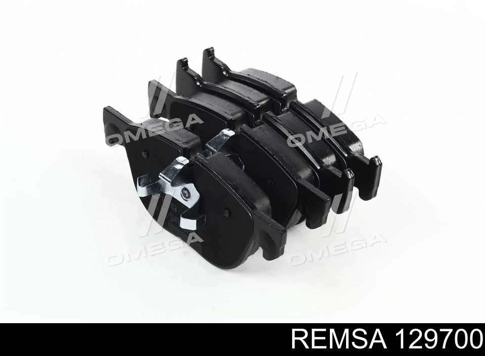 Sapatas do freio dianteiras de disco Remsa 129700 preço, a partir de 49,55 USD