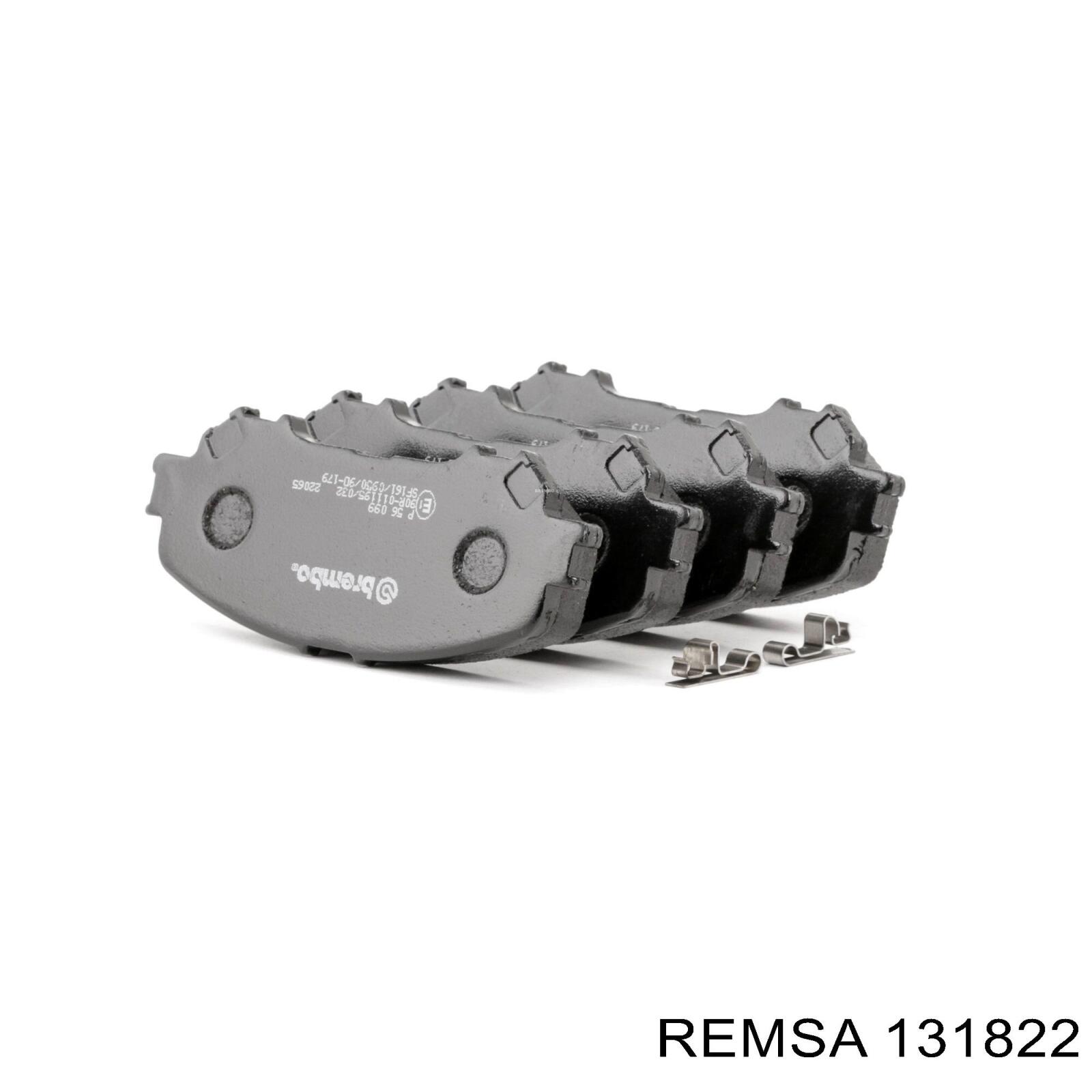 Compre 131822 Remsa Sapatas do freio dianteiras de disco