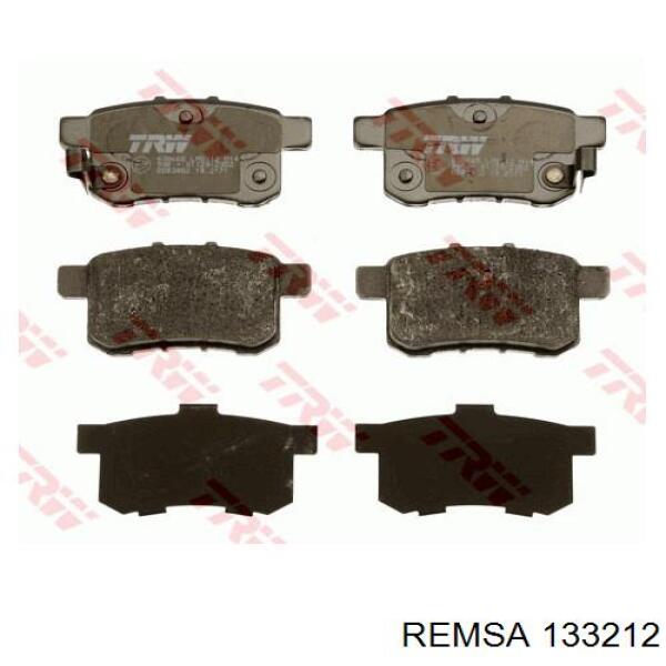 Compre 133212 Remsa Sapatas do freio traseiras de disco