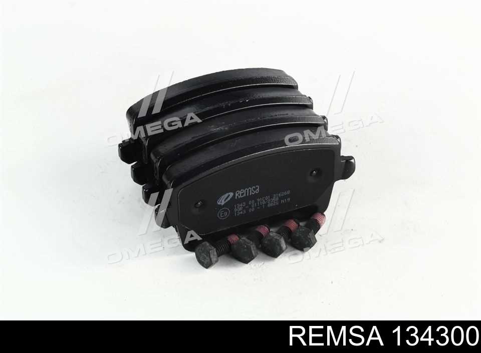 Sapatas do freio traseiras de disco Remsa 134300 preço, a partir de 43,89 USD