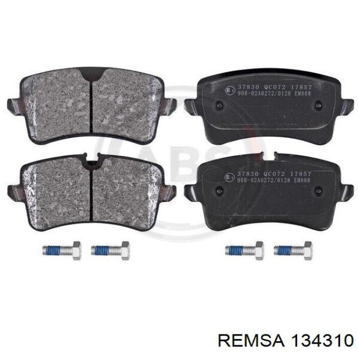 Compre 134310 Remsa Sapatas do freio traseiras de disco