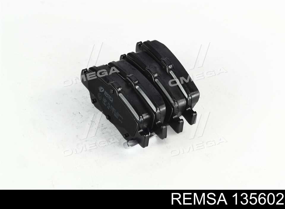 Sapatas do freio traseiras de disco Remsa 135602 preço, a partir de 23,39 USD