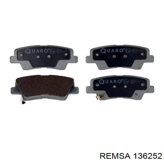 Compre 136252 Remsa Sapatas do freio traseiras de disco