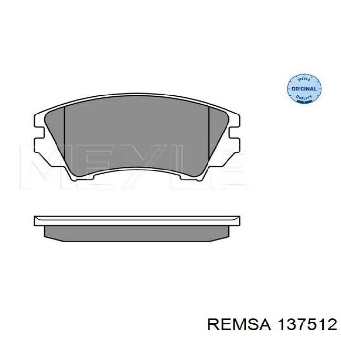 Compre 137512 Remsa Sapatas do freio dianteiras de disco