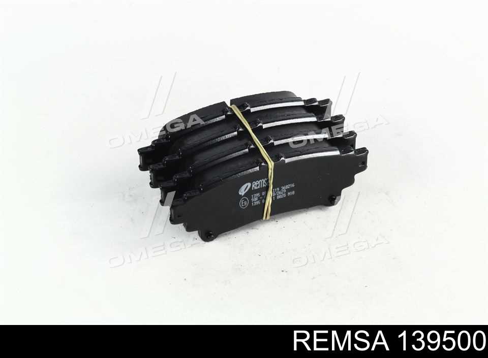 Sapatas do freio traseiras de disco Remsa 139500 preço, a partir de 31,56 USD