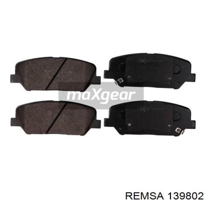 Sapatas do freio dianteiras de disco Remsa 139802 preço, a partir de 46,05 USD