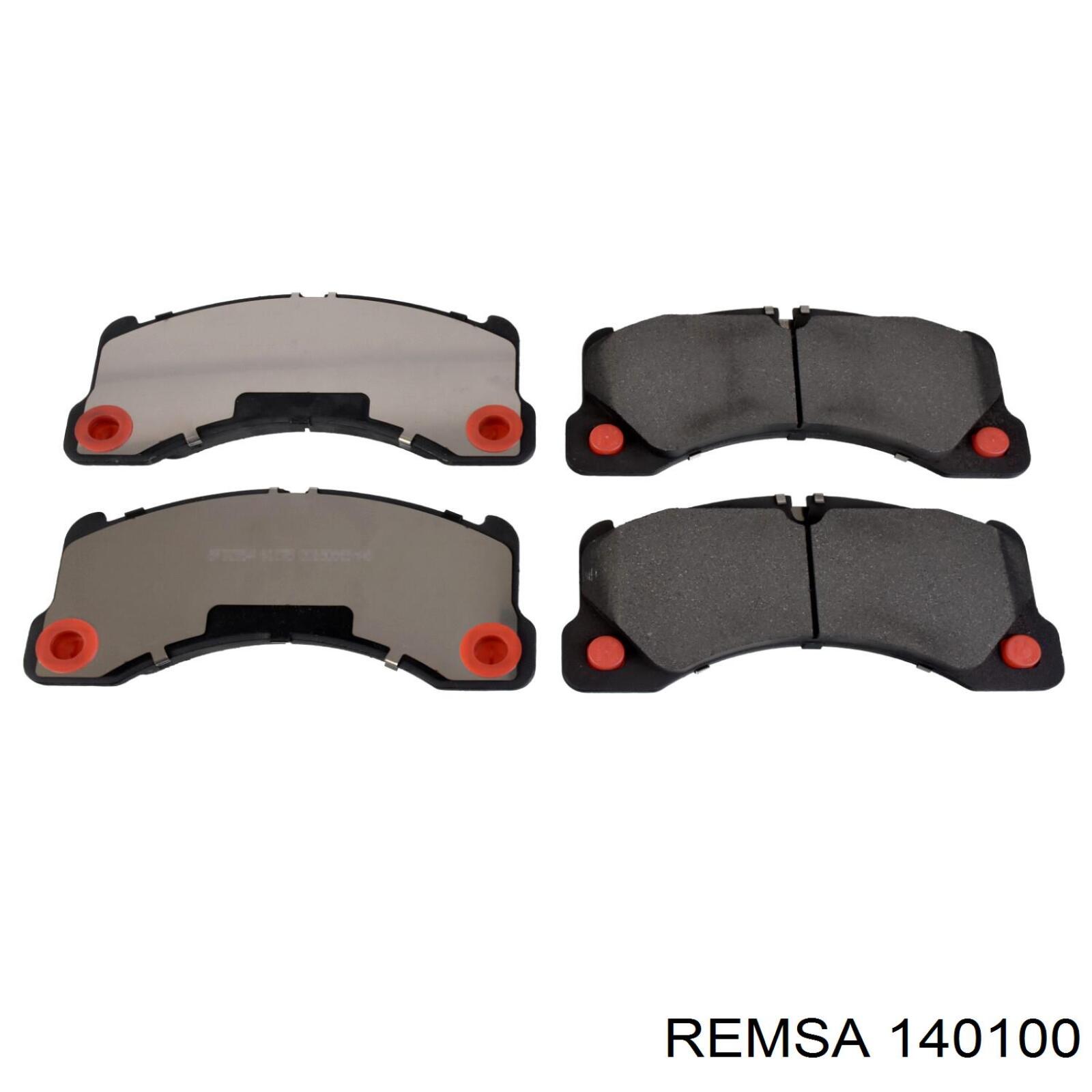 Compre 140100 Remsa Sapatas do freio traseiras de disco