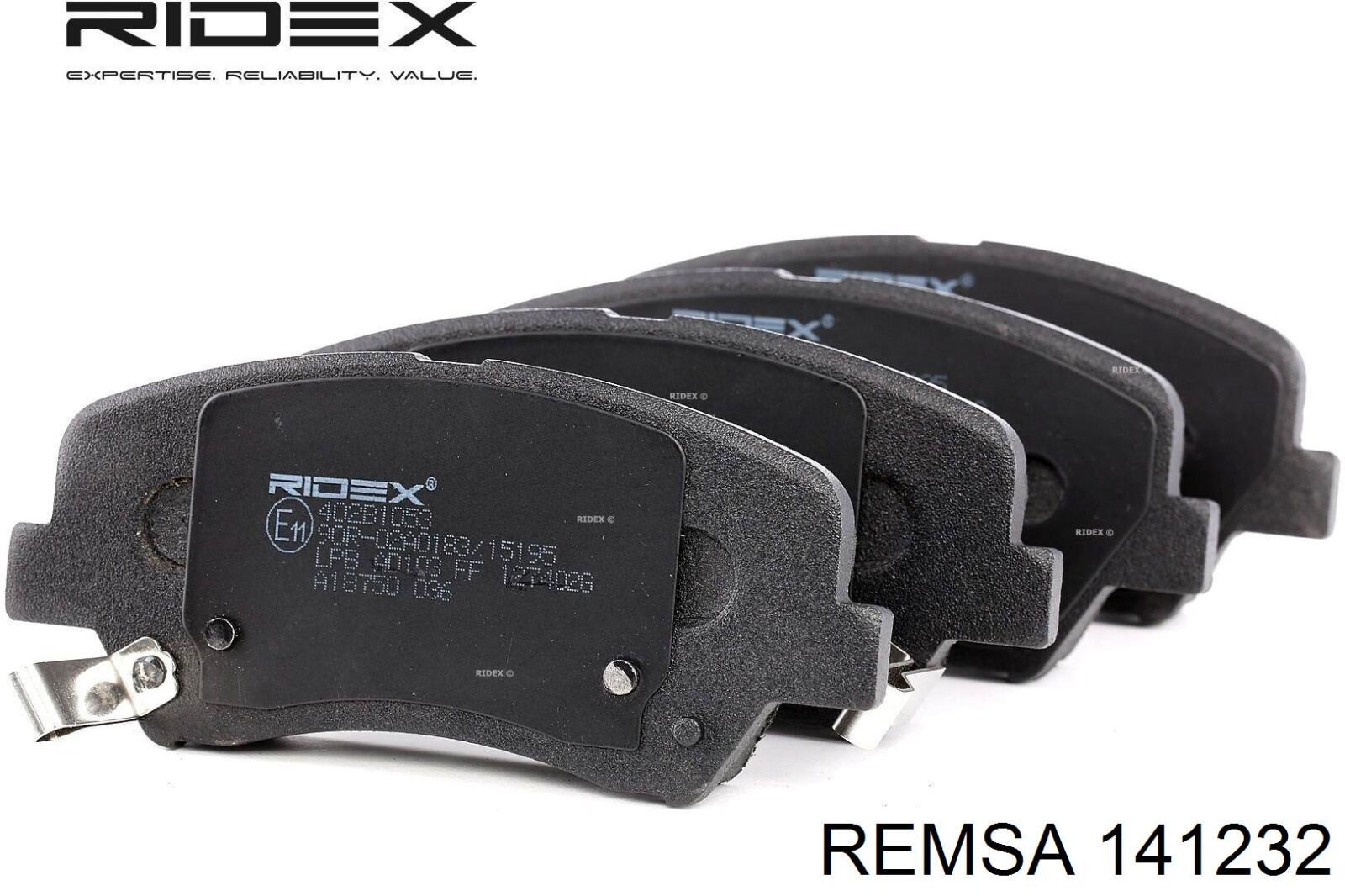 Compre 141232 Remsa Sapatas do freio dianteiras de disco