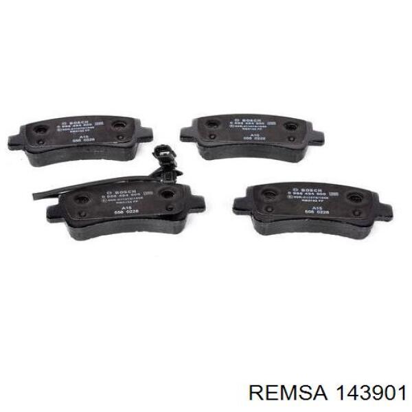 Sapatas do freio traseiras de disco Remsa 143901 preço, a partir de 32,99 USD