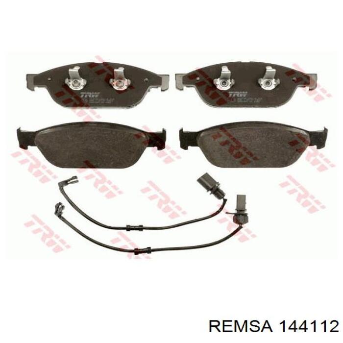 Sapatas do freio dianteiras de disco Remsa 144112 preço, a partir de 66,36 USD