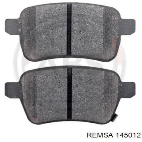 Compre 145012 Remsa Sapatas do freio traseiras de disco