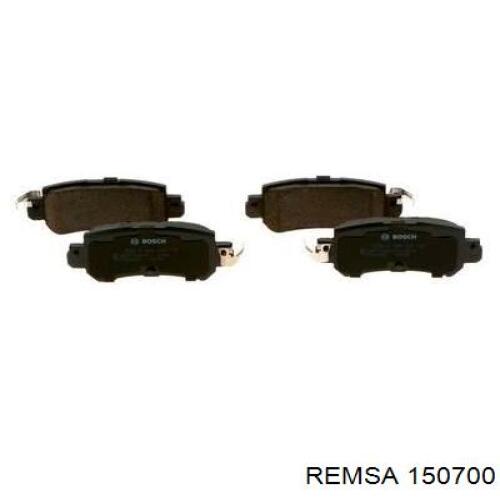 Compre 150700 Remsa Sapatas do freio traseiras de disco
