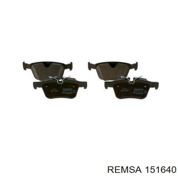 Sapatas do freio traseiras de disco Remsa 151640 preço, a partir de 26,79 USD
