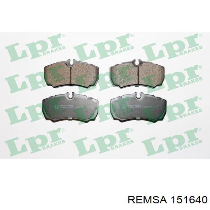 Compre 151640 Remsa Sapatas do freio traseiras de disco