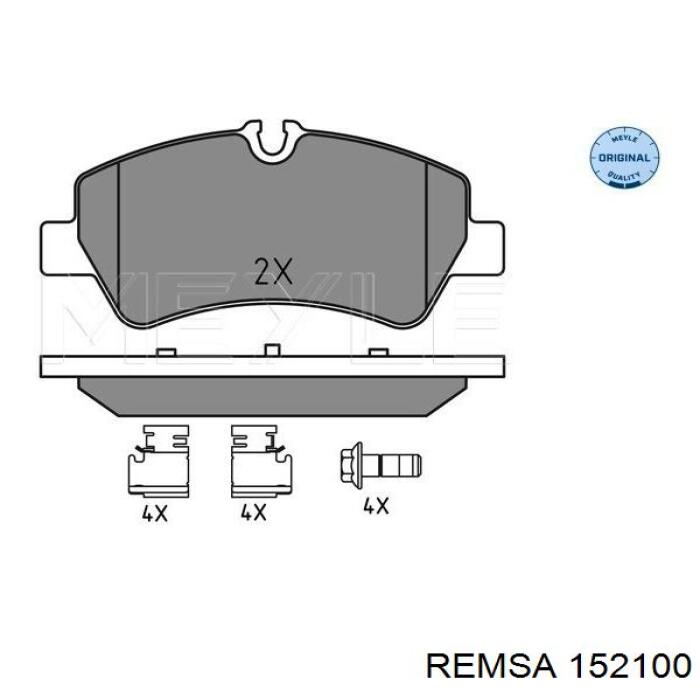 Sapatas do freio traseiras de disco Remsa 152100 preço, a partir de 28,25 USD