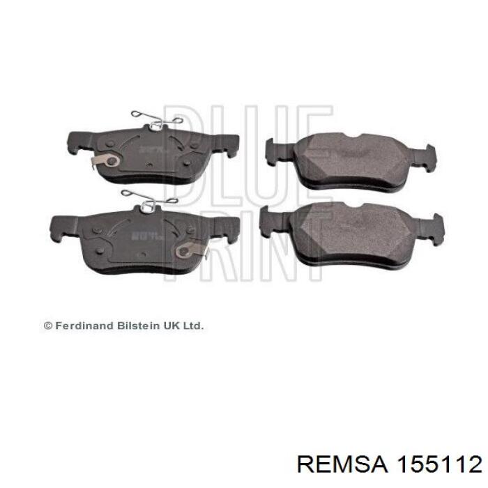 Sapatas do freio traseiras de disco Remsa 155112 preço, a partir de 28,21 USD