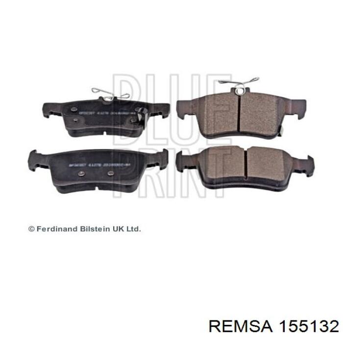 Sapatas do freio traseiras de disco Remsa 155132 preço, a partir de 44,36 USD