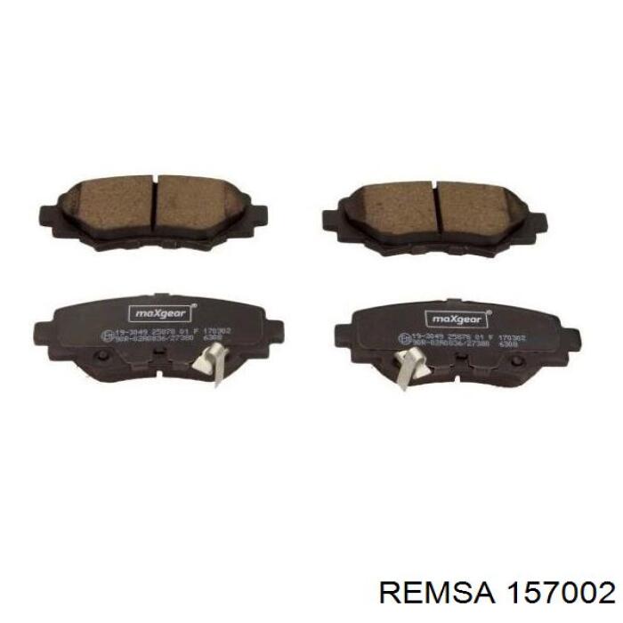 Compre 157002 Remsa Sapatas do freio traseiras de disco