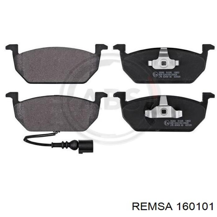Compre 160101 Remsa Sapatas do freio dianteiras de disco