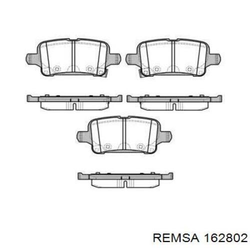 Sapatas do freio traseiras de disco Remsa 162802 preço, a partir de 28,75 USD