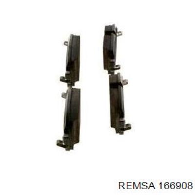 Sapatas do freio traseiras de disco Remsa 166908 preço, a partir de 36,08 USD
