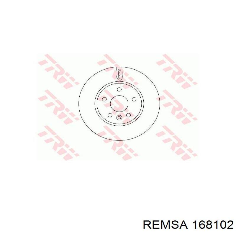 Sapatas do freio dianteiras de disco Remsa 168102 preço, a partir de 44,86 USD