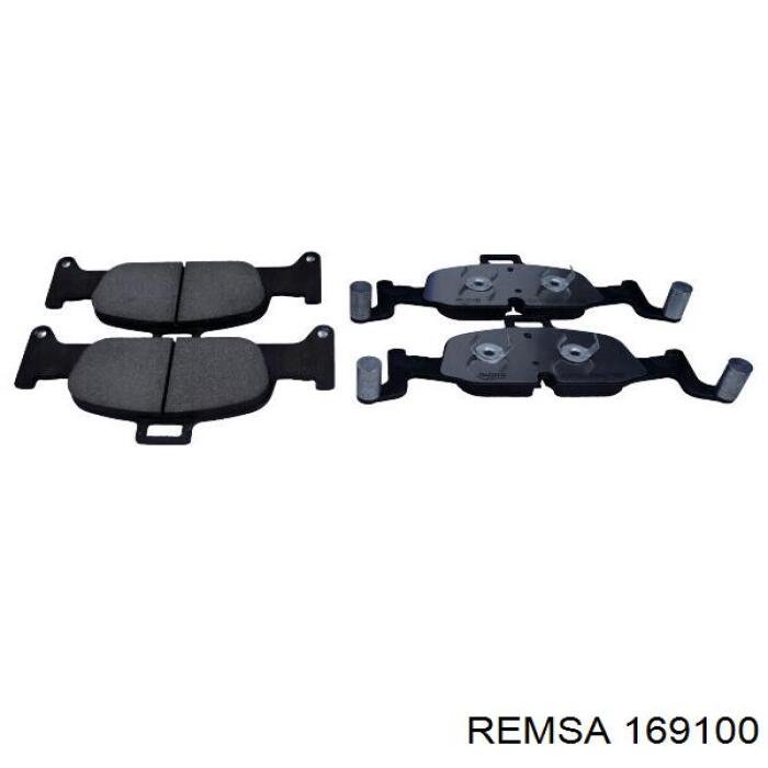 Sapatas do freio dianteiras de disco Remsa 169100 preço, a partir de 55,13 USD