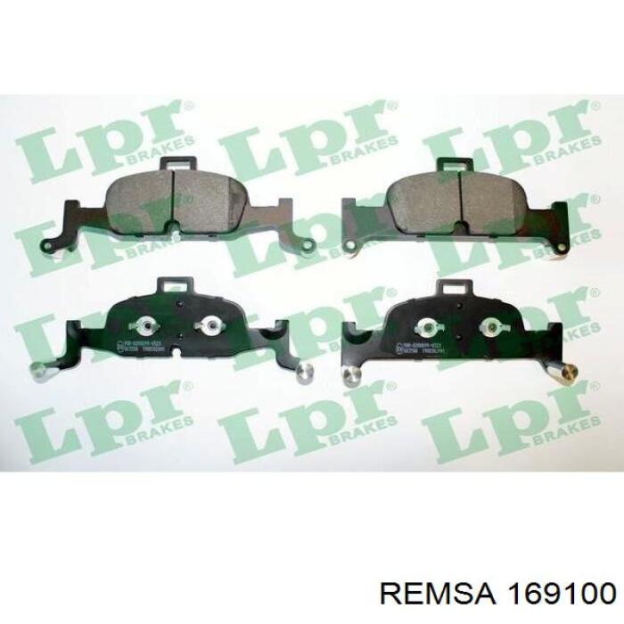 Compre 169100 Remsa Sapatas do freio dianteiras de disco