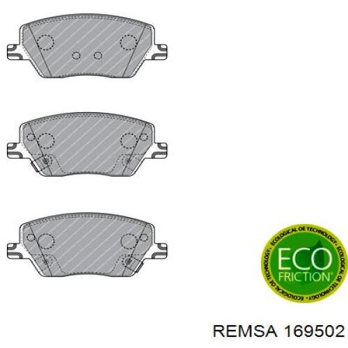 Sapatas do freio dianteiras de disco Remsa 169502 preço, a partir de 39,15 USD