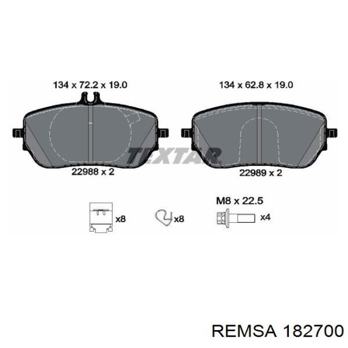 Sapatas do freio dianteiras de disco Ford KTJX612K021AED preço, a partir de 37,71 USD