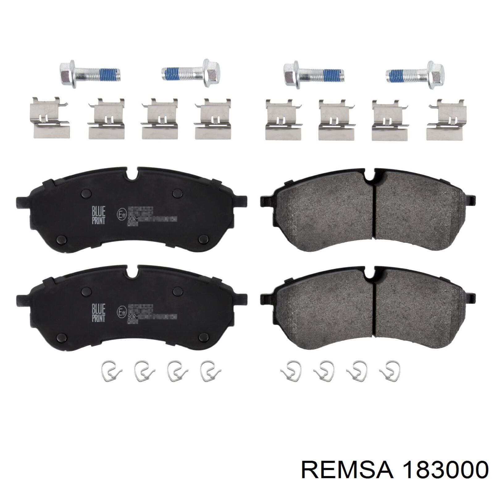 Compre 183000 Remsa Sapatas do freio dianteiras de disco
