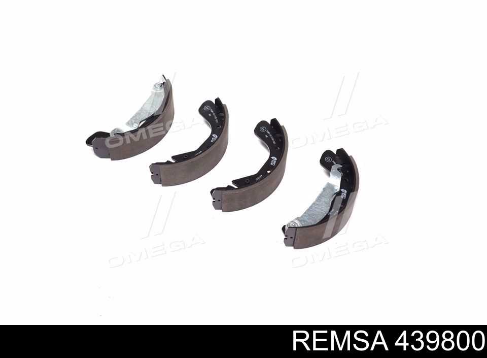 Sapatas do freio traseiras de tambor Remsa 439800 preço, a partir de 33,00 USD